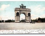 Prospect Park Entrance Arch Brooklyn New York City NY NYC UDB Postcard W14 - $2.92