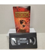 Cnn Millennium 2000 VHS tape - Warner Home Video - 120mins. - $4.82