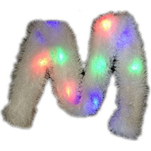 LED Luxe Multicolor LED Scarf - Battery Powered Light-Up Fashion Accessory - $847.35 MXN
