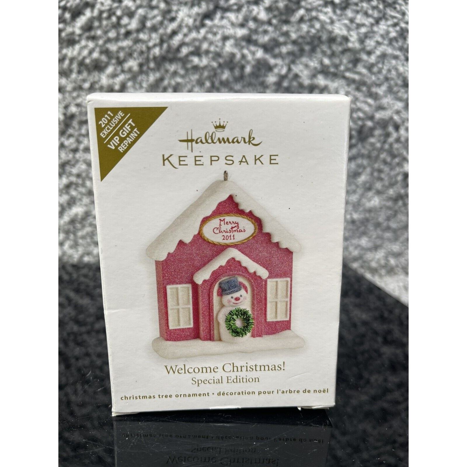 2011 Hallmark Keepsake Welcome Christmas Special Edition Christmas Tree Ornament - $10.37