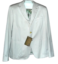 Manuel Ritz  Men&#39;s Cotton  Fancy Beige Jacket Blazer Size US 46 EU 56 - £110.50 GBP