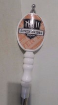 Rare Seven Brides Brewing Wood Wooden 12&quot; Draft Beer Tap Handle Mancave ... - $28.90