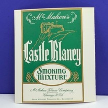 Snuff box Tobacco label paper ephemera smoking vintage Castle Blaney Chi... - $7.87