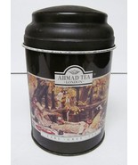 AHMAD TEA LONDON Canister Tin Storage EARL GRAY &quot;THE PICNIC&quot; Empty 5.5&quot; ... - £21.19 GBP