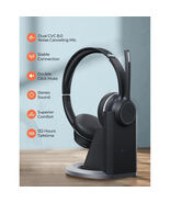 MPOW HC5 Pro Wireless Bluetooth Headset With Mic - MPBH483B - $32.95