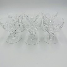 Waterford Crystal Glasses Liquor Cocktail Kathleen Cut Ireland 3.5” 6 Pi... - $233.75