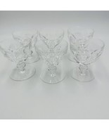 Waterford Crystal Glasses Liquor Cocktail Kathleen Cut Ireland 3.5” 6 Pi... - £183.81 GBP