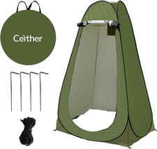 Ceither Pop Up Privacy Tent Portable Camping Tent Outdoor Toilet Shower ... - £78.27 GBP