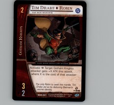 VS System Trading Card 2005 Upper Deck Tim Drake Robin The Boy Wonder DC... - £2.35 GBP