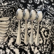 4! Stainless Flatware Cambridge VERONA (SAND) Soup Spoons 3 Sets Available - $22.28