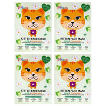 Kitten Sheet Mask Multipack by 7th Heaven for Kids - 4 Pc Mask - $13.99