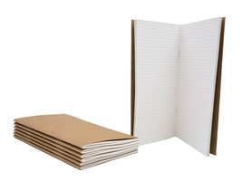Dotted Grid Paper Refill for Traveler&#39;s Notebook - 11cm*21cm Replace Ins... - $9.09