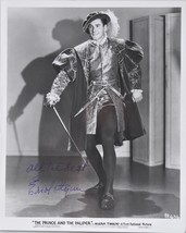 Errol Flynn Signed Autographed Photo - The Prince And The Pauper w/COA - £710.81 GBP