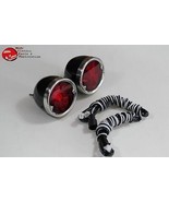 55-59 Chevy GMC Stepside Pickup Truck Rear Tail Lamps Lights Black Housi... - $130.20 CAD