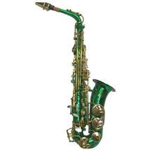 HOLIDAY SALE! &quot;Sky&quot;  Green Alto Saxophone w Backpackable Case *LIMITED TIME - £223.81 GBP