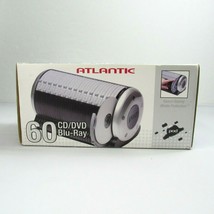 Vintage Atlantic Pod 60 CD/DVD/Blu-Ray Tirer Out Rétro Rangement Étui - £14.89 GBP