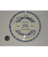 Vintage Dutch Blue &amp; White Royal Delft Commemorative ARMY BALL 1945-2015... - $29.69