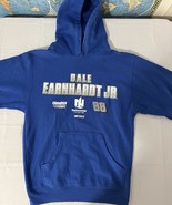 NASCAR Hoodie Mens M Blue Dale Earnhardt Jr #88 Sponsored Streetwear - $20.84 CAD