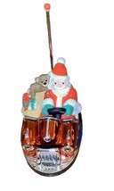 Hallmark Keepsake 1998 Santa's Bumper Car 20th Here Comes Santa Series Ornament - £5.79 GBP