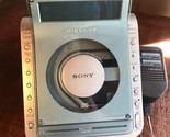 SONY Dream Machine Model No. ICF-CD855V FM/AM/ CD Alarm Clock - Tested W... - $89.09