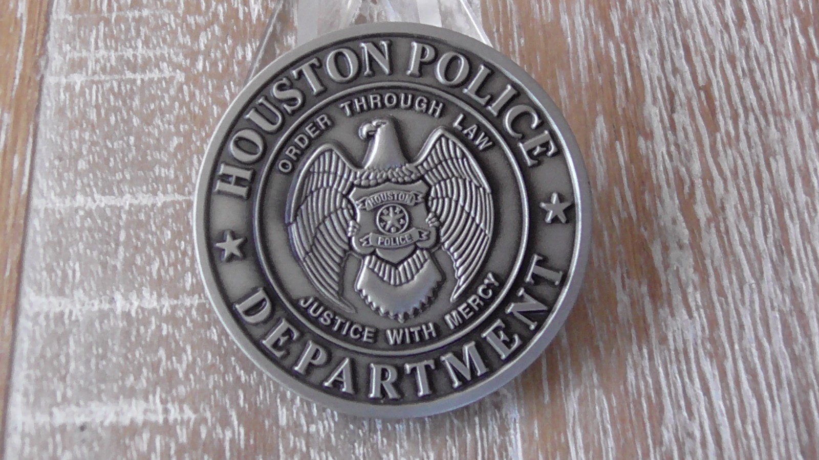 Houston Police Department Texas Challenge Coin #D654 - $30.68