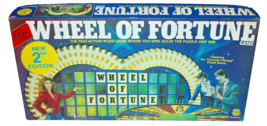 Vintage 1985 Wheel Of Fortune Game #5555 New 2ND Edition By Pressman Complete - £6.43 GBP