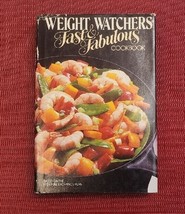 Vintage Weight Watchers Ww Cookbook 1983 Fast &amp; Fabulous Hb Dj Recipes - £5.97 GBP