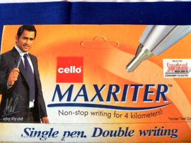 20 Cello Maxriter Black Ball Pen smooth writing |student school home off... - $13.85