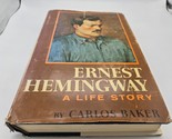 Ernest Hemingway A Life Story Carlos Baker 1st Ed HC book 1969 - $9.89