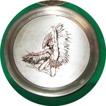 1978 American Indian Eagle Dancer Don Ruffin Pewter Plate Art 1120/2500 Native - £18.99 GBP