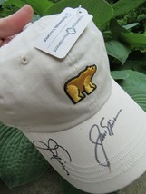 Jack Nicklaus Hat Autographed At Memorial Tournament Golden Bear Tag Never Worn - £141.99 GBP