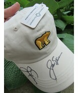 Jack Nicklaus hat AUTOGRAPHED AT MEMORIAL TOURNAMENT Golden Bear TAG NEV... - $192.99