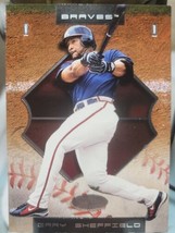 Gary Sheffield 2002 Fleer Hot Prospects Card #38 MLB Atlanta Braves - £1.47 GBP