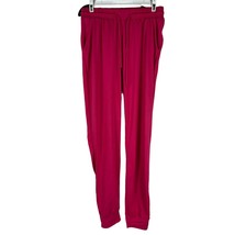 Pink Women&#39;s Drawstring Activewear Leggings Size M - $11.30