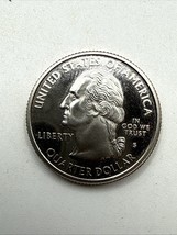 2002 S Louisiana State Quarter Clad 25c Proof Coin Circulated - $58.81 MXN