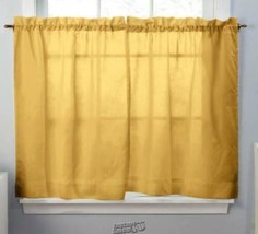 Stacey 56&quot;Wx36&quot;L Tier Pair Canary Yellow Balloon Vallance Style # 446812... - $267.88 MXN