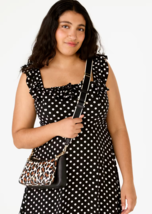 NWB Kate Spade Duet Leopard Leather Crossbody Purse KH761 Leopardo $349 Gift Bag - £95.44 GBP