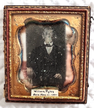 1/6th Plate Daguerreotype Identified Man Separated Union Case - $134.24 CAD
