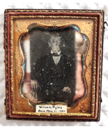 1/6th Plate Daguerreotype Identified Man Separated Union Case - $134.28 CAD