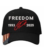 Freedom Charlie Kirk Autograph Embroidered Adjustable Hat w/ USA Brim FR... - $456.77 MXN