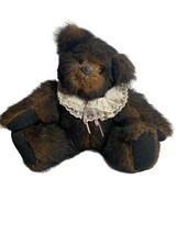 Handmade Bear with lace collar jointed arms legs Bear Plush - £13.10 GBP