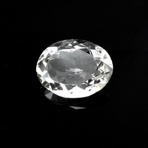 51.1Ct Natural Transparente Cristal de Cuarzo Ovalado Fino Piedra Preciosa - £10.68 GBP