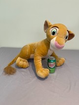 Disney Nala Plush 17&quot; Tall Lion King Large Stuffed Animal Toy Adult Lion... - £23.45 GBP