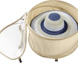 For Large Round Hats And Caps, The Tiure Large Hat Pop Up Bag Storage An... - £33.66 GBP