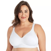 Playtex 18 Hour 4049 Side &amp; Back Smoothing Seamless Wireless Bra White 38D - $30.00