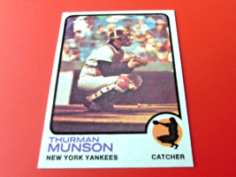 1973 Topps Thurman Munson # 142 Yankees Nm / Mint Or Better !! - $289.99