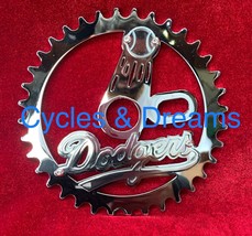 RIDABLE CUSTOM LASER CUT 3D DODGERS DESIGNE, STAINLESS STEEL FITS 20 TO ... - £92.20 GBP