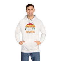 Printed Retro Sunset Graphic Hoodie | Warm Fleece Cotton Blend Hoodie For Men an - $45.32+