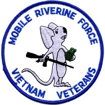 4&quot; Army Navy Mobile Riverine Force Vietnam Veterans Patch - £7.95 GBP
