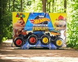 Hot Wheels Monster Trucks Super Mario Donkey Kong vs Bowser Demolition 2... - $18.66